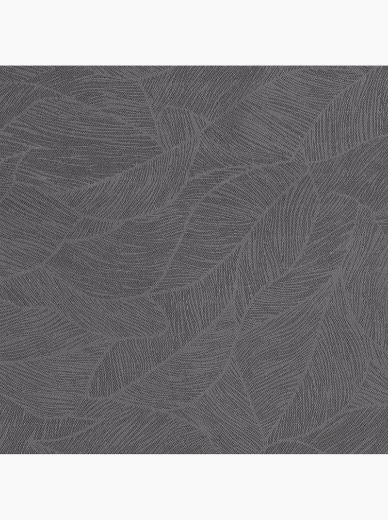 Rideau occultant à oeillets motif végétal chiara Gris foncé - Kiabi