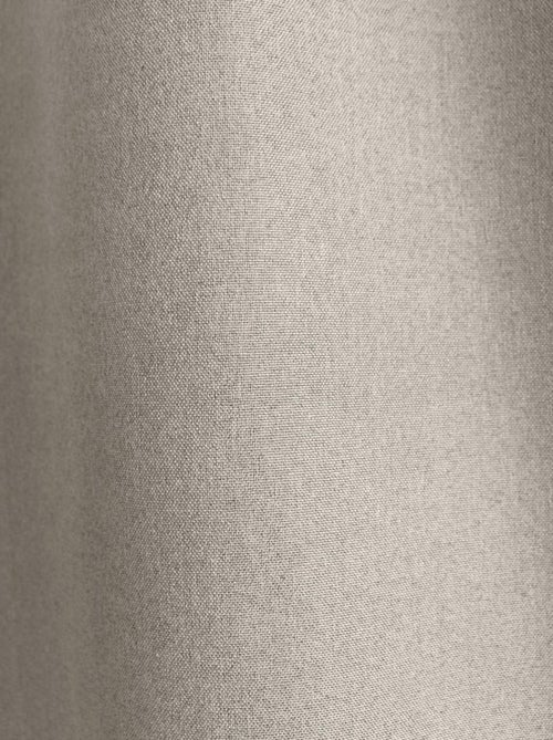 Rideau occultant aspect chambray - Kiabi
