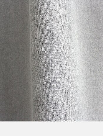 Rideau occultant aspect chambray