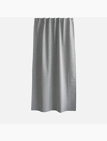 Rideau occultant aspect chambray