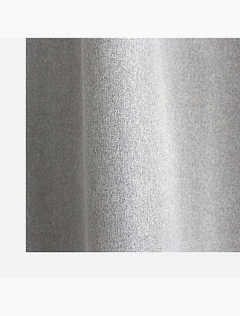 Rideau occultant aspect chambray