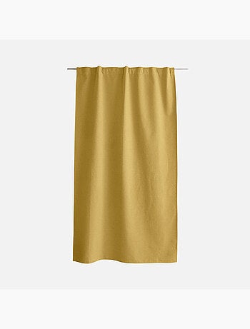 Rideau occultant aspect chambray