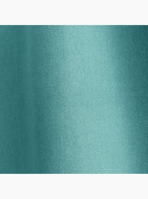 Rideau occultant aspect chambray - Kiabi