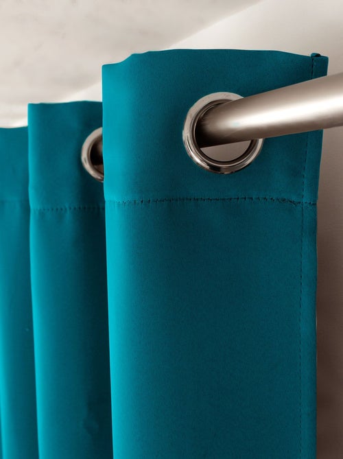 Rideau occultant Basic à 8 œillets - Kiabi