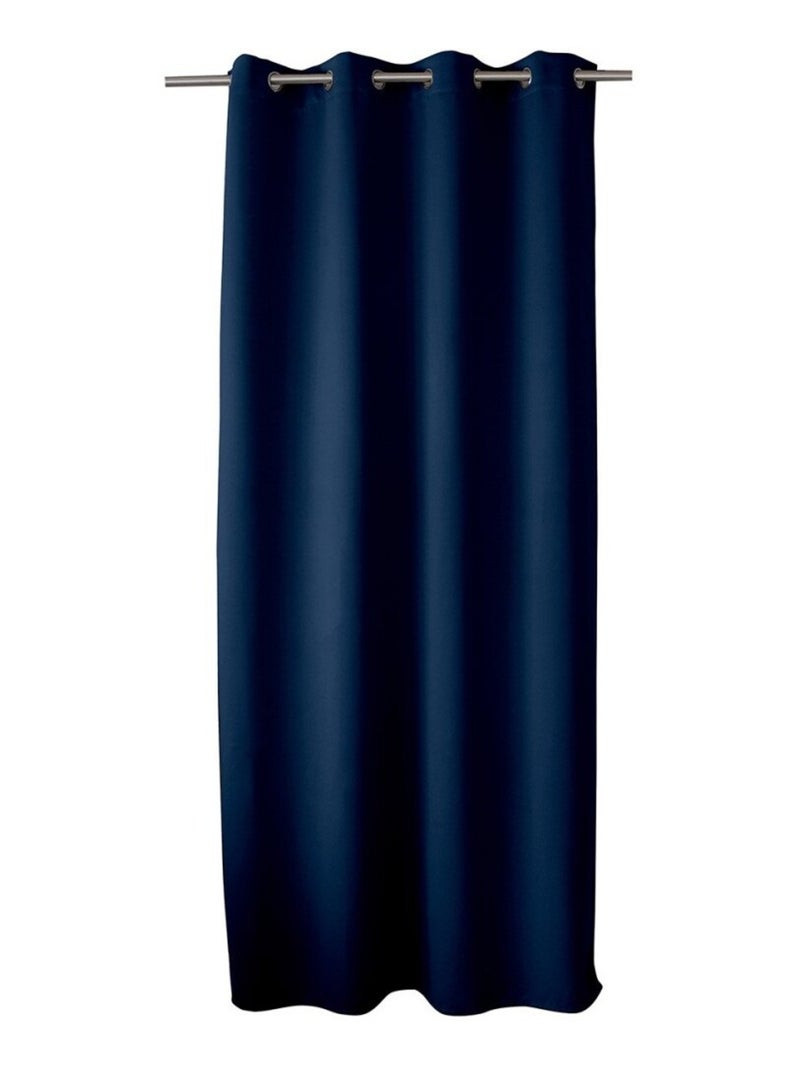 Rideau occultant Basic Bleu marine - Kiabi