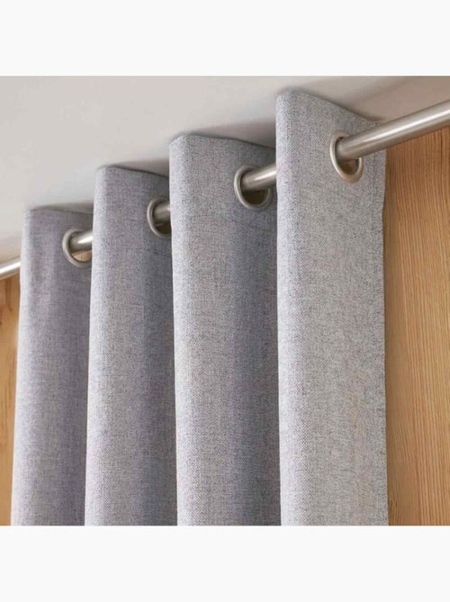 Rideau occultant beige 140x240cm - Kiabi