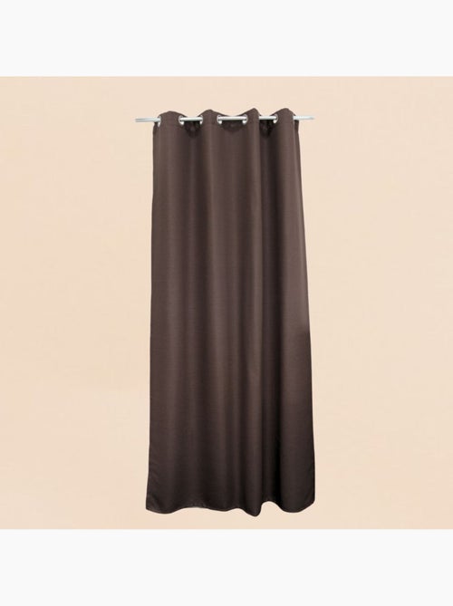 Rideau occultant beige 140x240cm - Kiabi