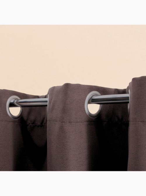 Rideau occultant beige 140x240cm - Kiabi