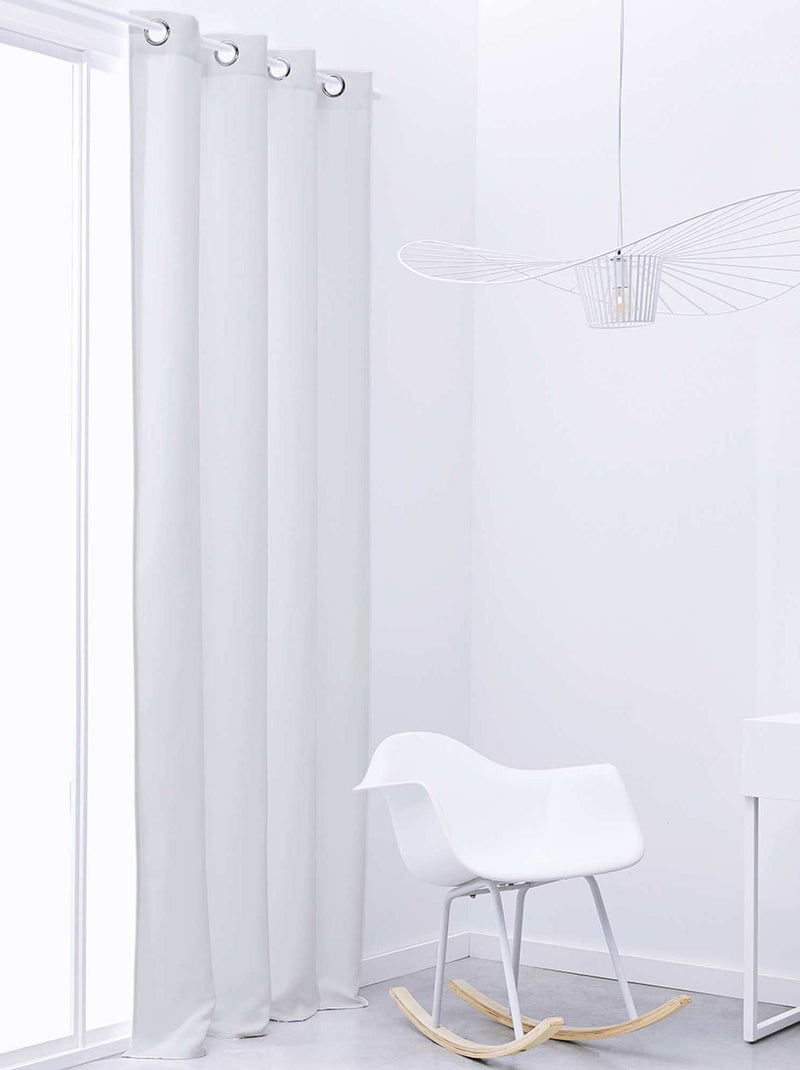 Rideau occultant blanc - Kiabi