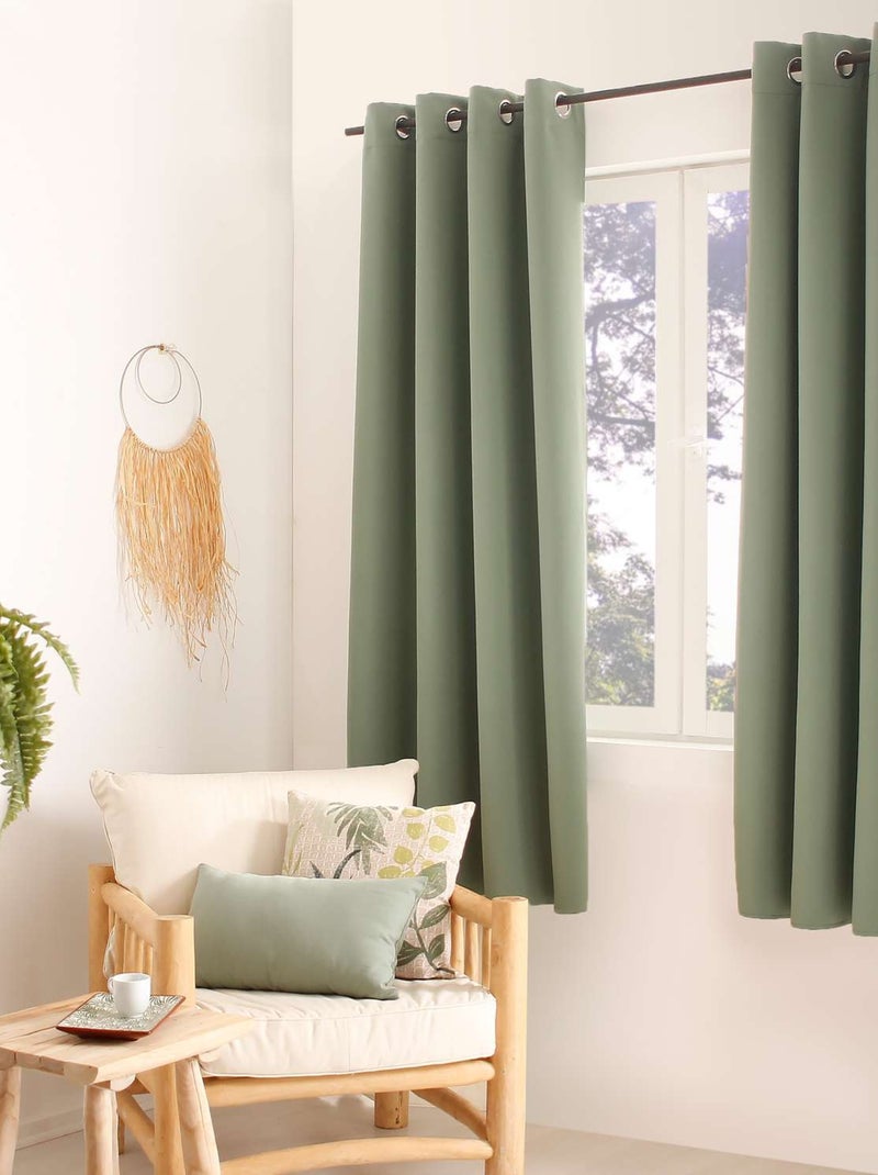 Rideau occultant CLASSY Vert - Kiabi