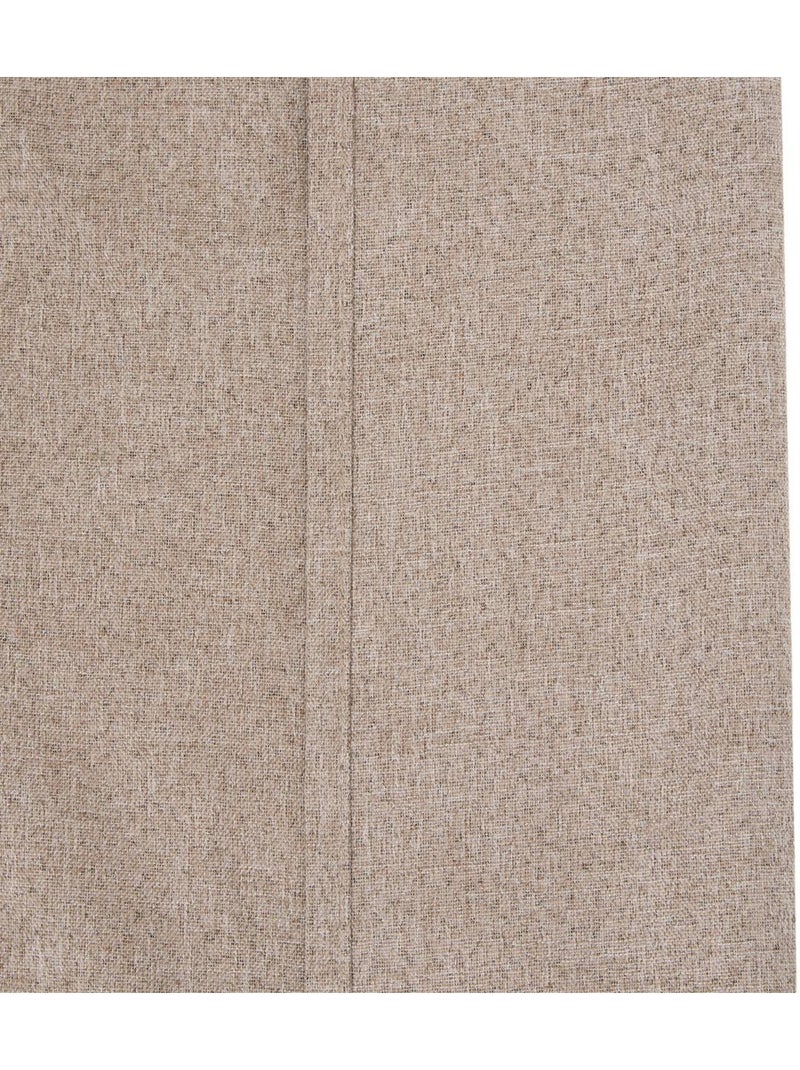 Rideau occultant DARLA Beige argile - Kiabi