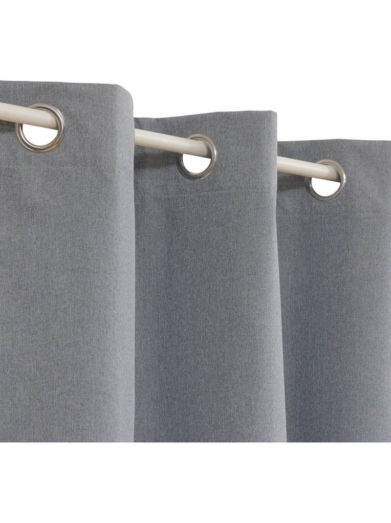 Rideau occultant DARLA Gris - Kiabi