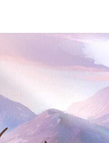 Rideau occultant Disney La Reine des Neiges 2 - modèle dans la forêt 140x245