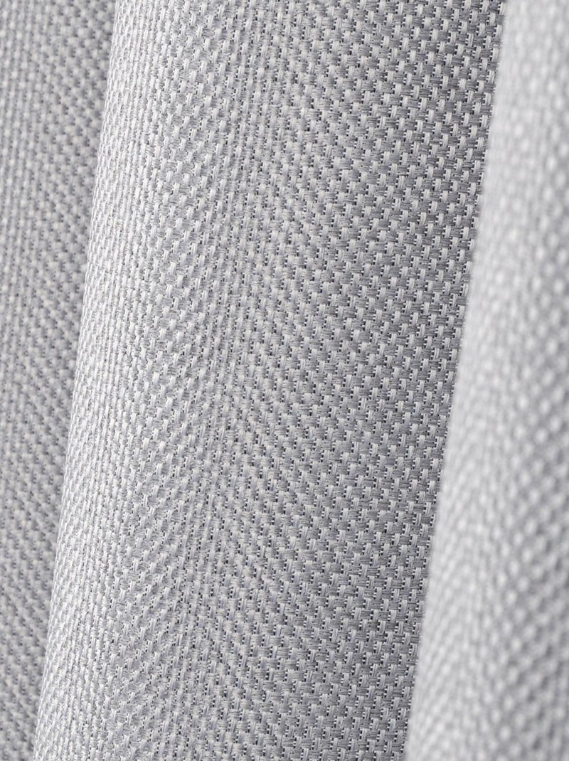 Rideau occultant doublure polaire Gris perle - Kiabi