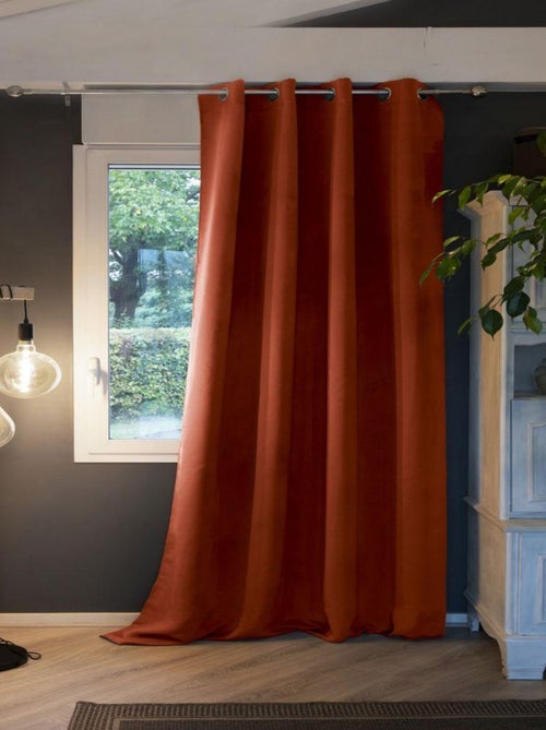 Rideau Occultant Doublure polaire Polyester - Kiabi