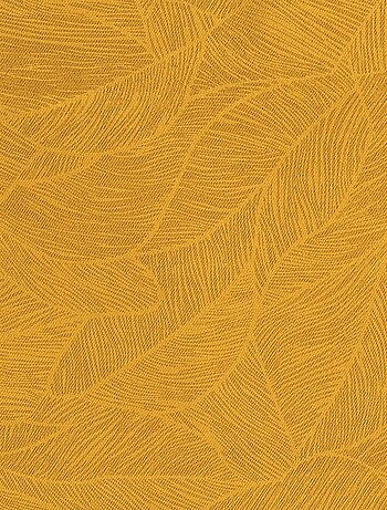 Rideau occultant embossé motif feuille