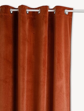 Rideau occultant en velours COCON