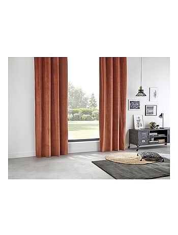 Rideau occultant en velours COCON