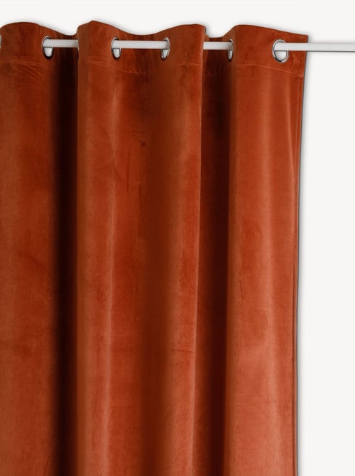 Rideau occultant en velours COCON - Kiabi