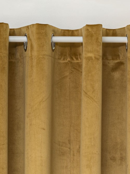 Rideau occultant en velours - Kiabi