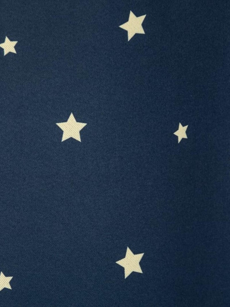 Rideau occultant enfant motif étoiles Bleu foncé - Kiabi