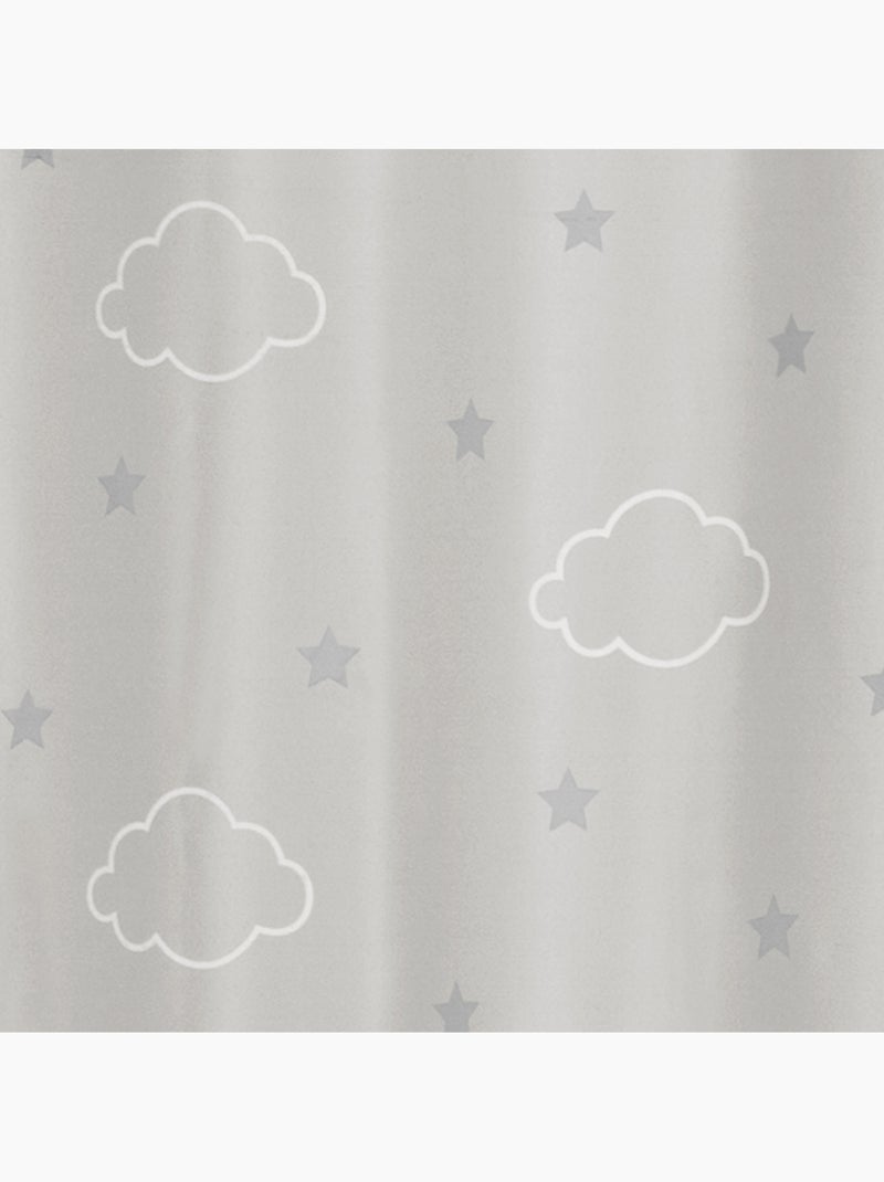 Rideau occultant enfant phosphorescent AIPO Gris - Kiabi