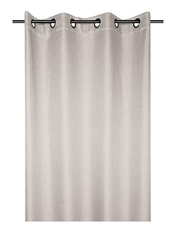 Rideau occultant et isolant doublé de polaire