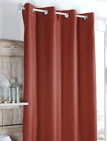 Rideau occultant et isolant doublé de polaire