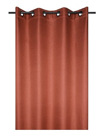 Rideau occultant et isolant doublé de polaire