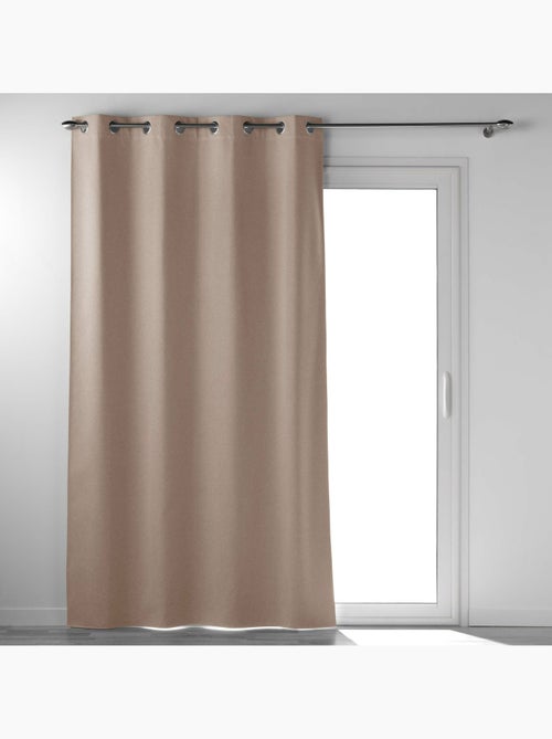 Rideau occultant et isolant thermique chiné - Kiabi