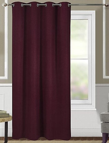 Rideau occultant et thermique chiné