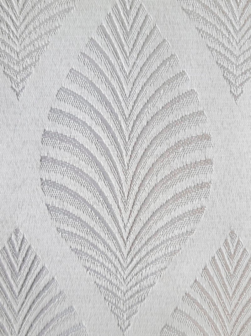 Rideau Occultant fantaisie - Prêt a poser. Beige - Kiabi