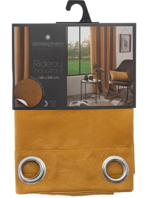 Rideau occultant feuilles - Kiabi Rideau occultant feuilles - Kiabi