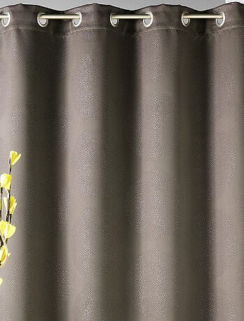 Rideau occultant frappé ronds 80% "Occultant