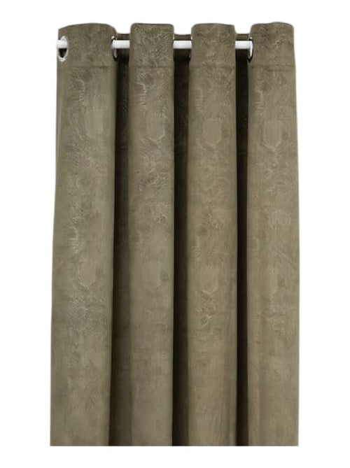Rideau occultant Fujo velours - Kiabi