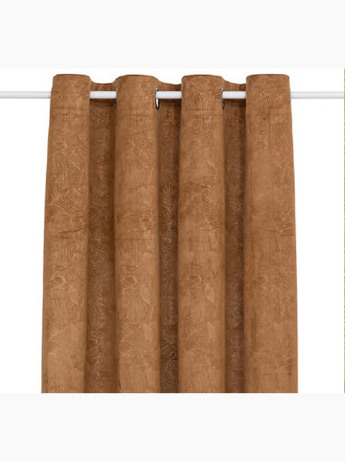 Rideau occultant Fujo velours - Kiabi
