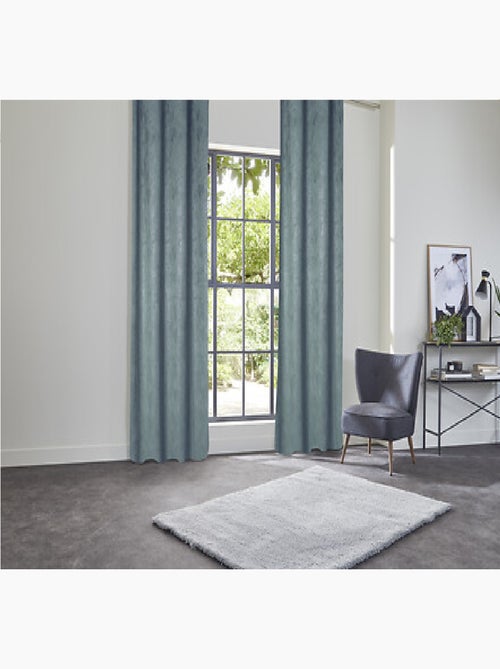 Rideau occultant Fujo velours - Kiabi