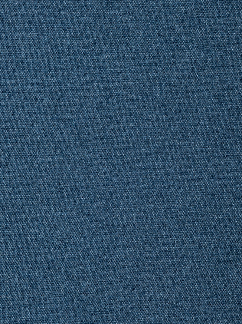 Rideau occultant galon fronceur  - Effet chiné Bleu - Kiabi