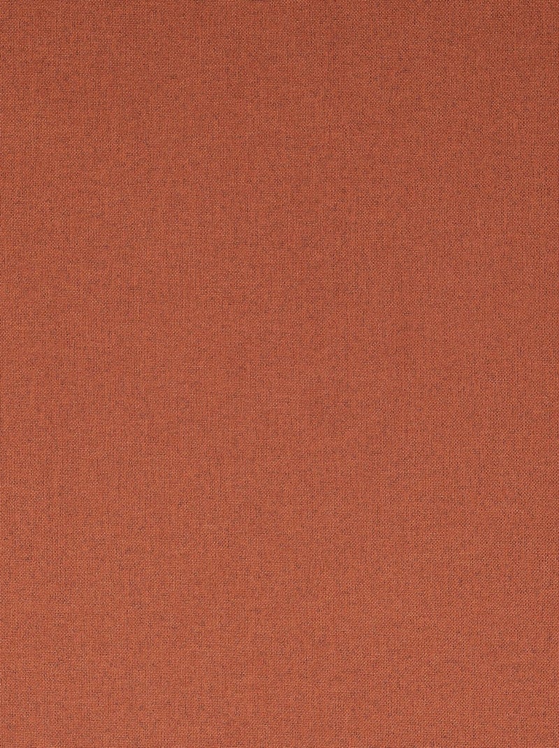 Rideau occultant galon fronceur  - Effet chiné Rouge brique - Kiabi