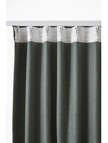 Rideau occultant – Galon fronceur couture invisible – Blackout & Polaire – BJORN
