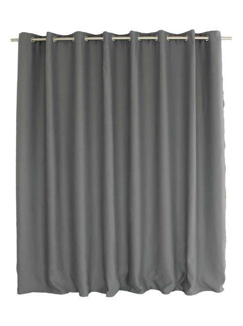 Rideau occultant grande largeur REGLISSE - Kiabi Rideau occultant grande largeur REGLISSE - Kiabi