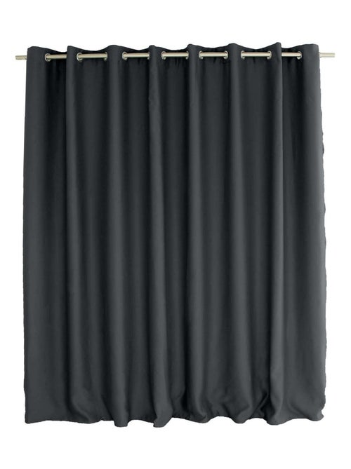 Rideau occultant grande largeur REGLISSE - Kiabi Rideau occultant grande largeur REGLISSE - Kiabi