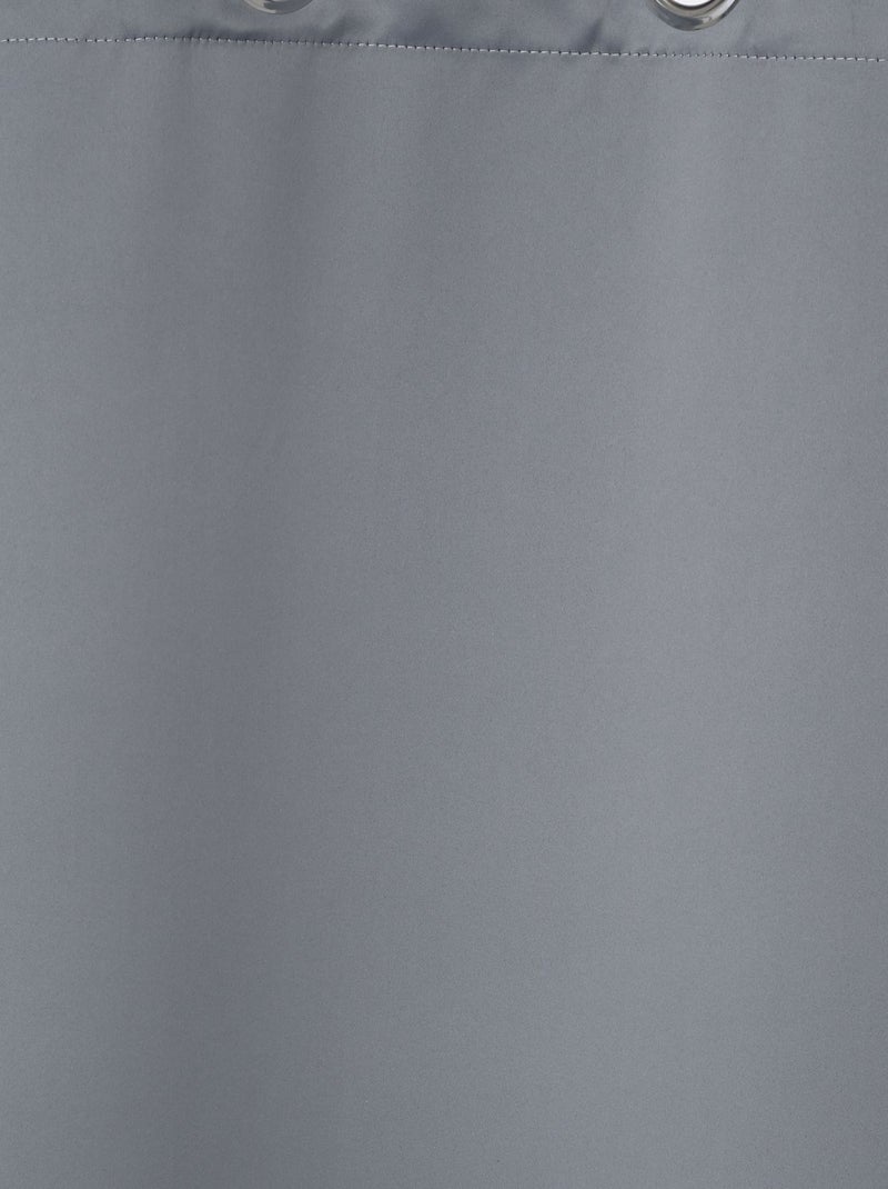 Rideau occultant Gris clair - Kiabi