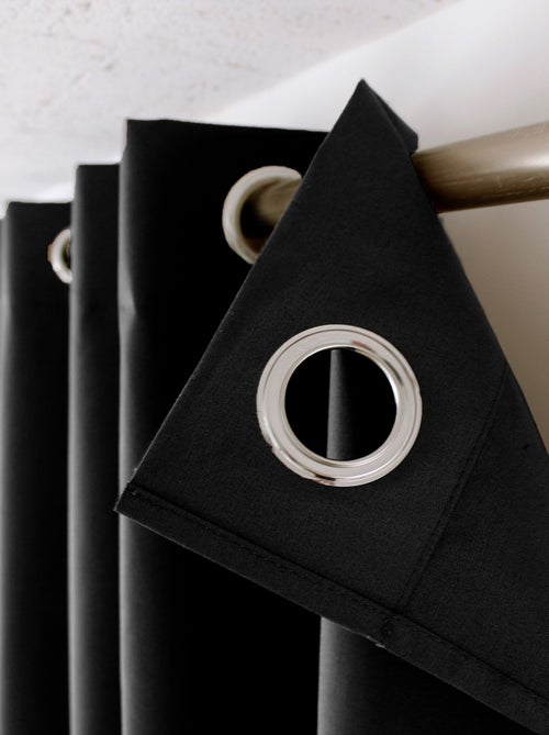 Rideau occultant Ibiza à 8 œillets - Kiabi