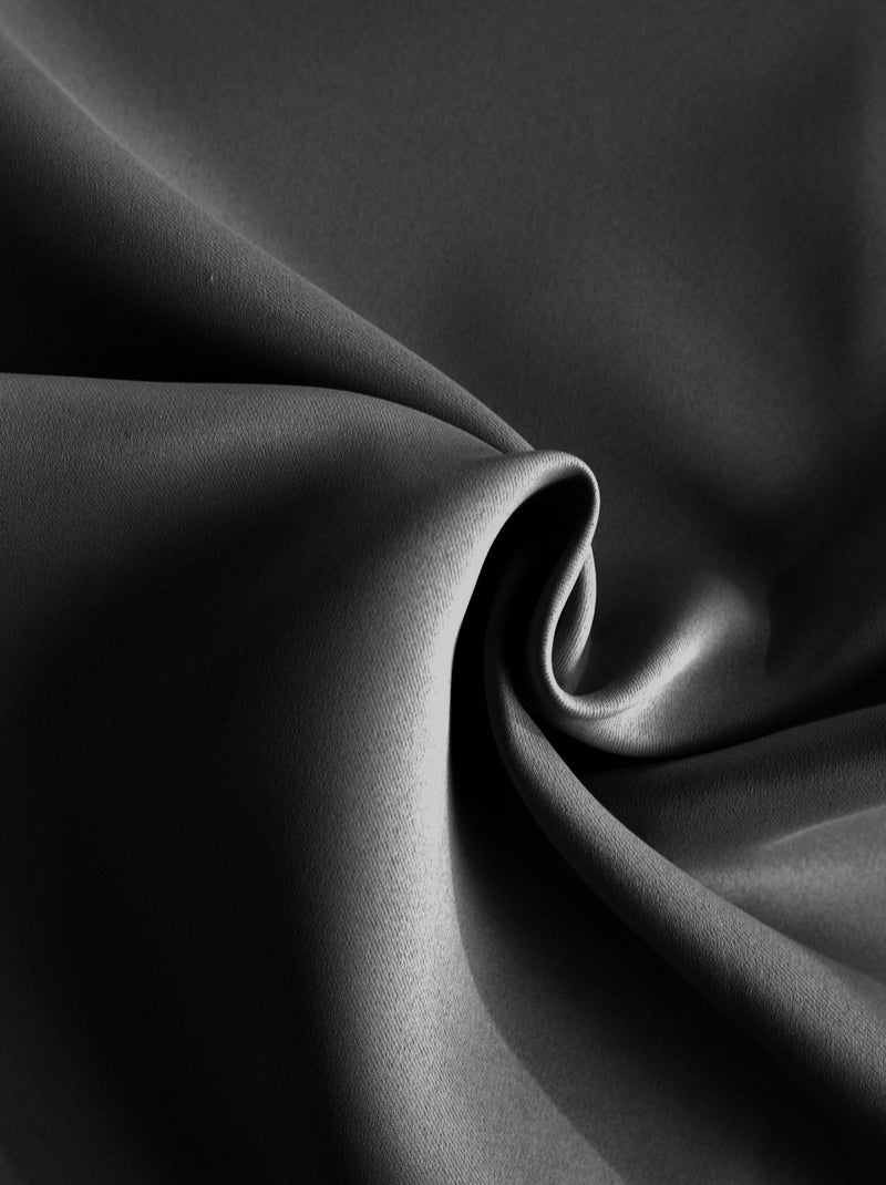 Rideau occultant ignifugé Non Feu M1 gris anthracite - Kiabi