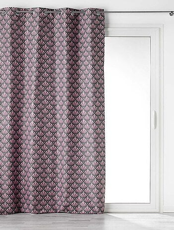 Rideau occultant imprimé géométrique