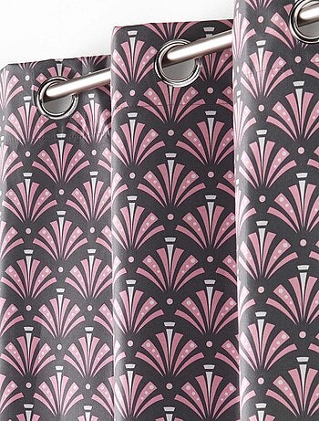 Rideau occultant imprimé géométrique