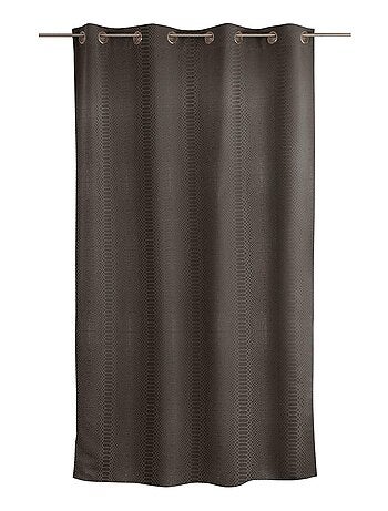 Rideau occultant imprimé peau de serpent