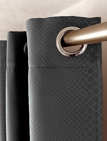 Rideau occultant imprimé peau de serpent