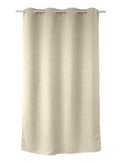 Rideau occultant motif arabesque - Kiabi